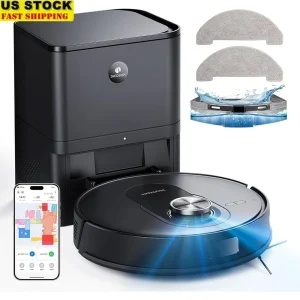Smart Robot Vacuum & Mop with Self-Emptying